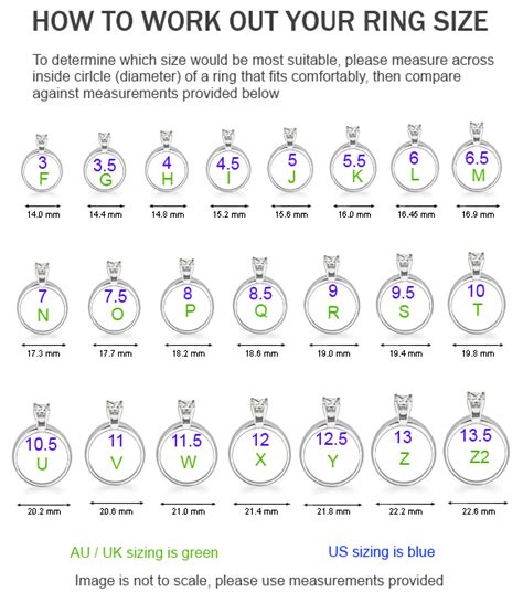 ring size chart uk pandora.